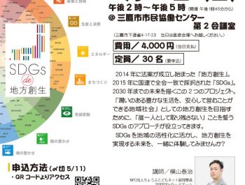 「SDGs de 地方創生」ゲーム体験会in三鷹